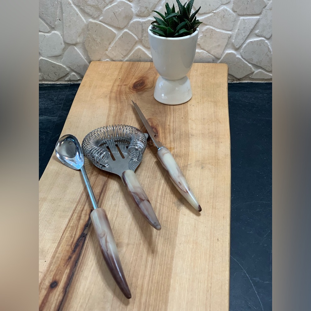 VINTAGE MCM | Bar Tool Set
